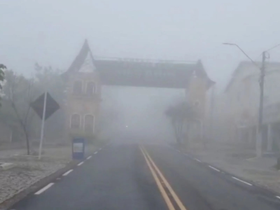 Rio Grande do Norte registram chuvas de granizo e neblina